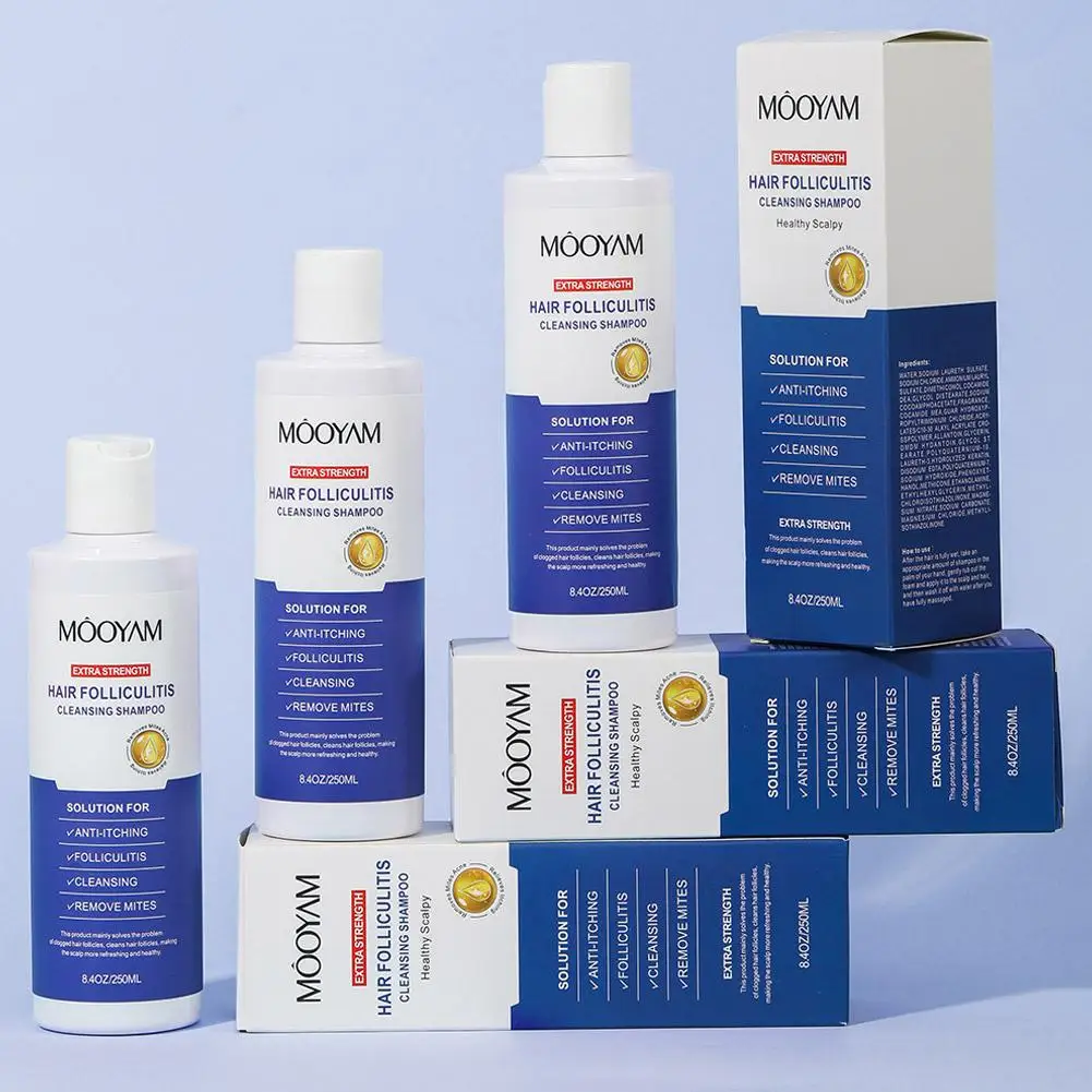 

Hair Follicle Cleansing Shampoo Improve Dryness Oil Foaming Refreshing Control Scent Nourish Cleansing Scalp Shampoo S9D1