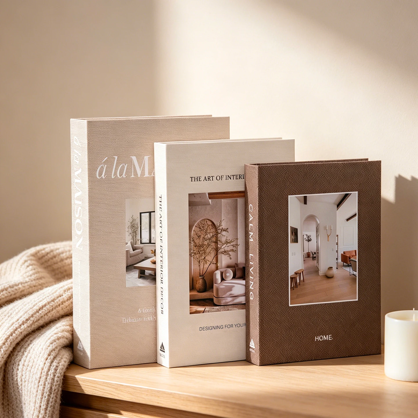 1/2/3Pcs Openable Fake Books Living Room Decoration with Emotional Value Lazy Person Coffee Table Space Decoration Solutions