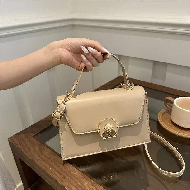 

Textured fashion handbag women's shoulder bag box messenger bag