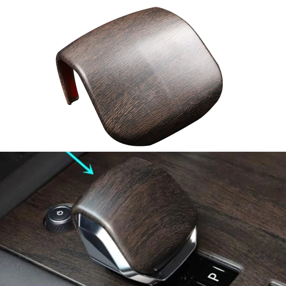 

Wood Grain Console Gear Shift Knob Cover Decor Trim For Range Rover Sport 2023-2024 Replacement Automobiles Parts