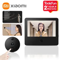 Miui Smart Cat's Eye 1S Security Protection 5-inch IPS Screen Video Doorbell 1080P Camera HD Night Vision WiFi App Alarm