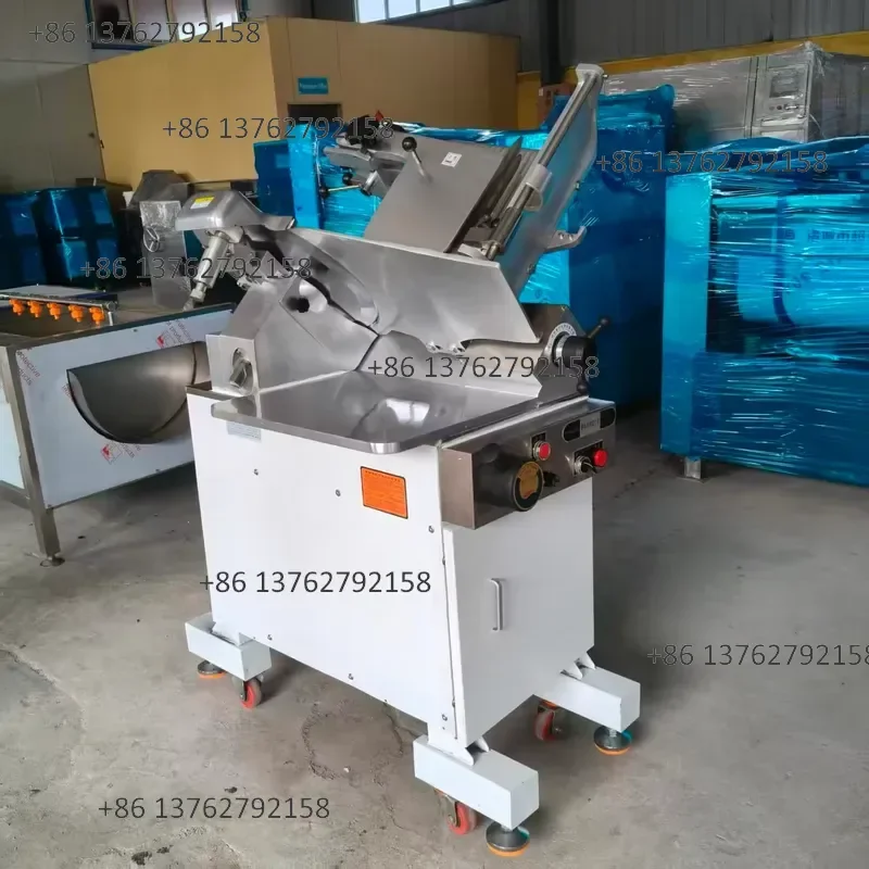 【2026】 New Deluxe Edition Fully Automatic Meat Slicing Machine Adjustable Thickness for Beef Rolls for Restaurants Central