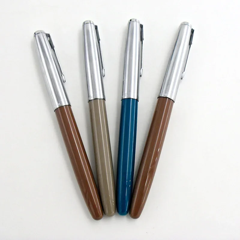 Yongsheng 601A Piston Ink Pen Large Bag Tip Iridium Gold Pen Art Tip Free Shipping Fountain pens