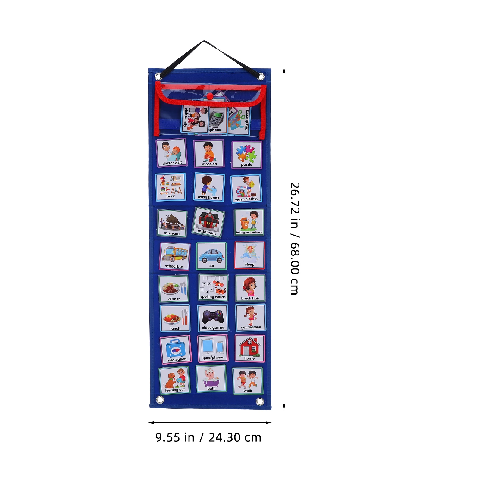 

Kids Visual Calendar Chart Homeschool Routine Toddler Schedule Chart Board Daily Task Wall Hanging Teaching Aids