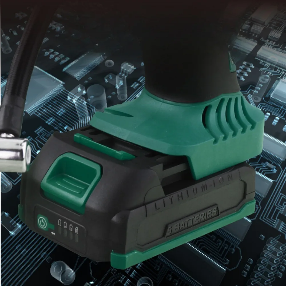 Kysposion patuopro 600mm sem fio portátil bomba de ar elétrica 12v recarregável compressor de ar portátil para carros para 20v bateria
