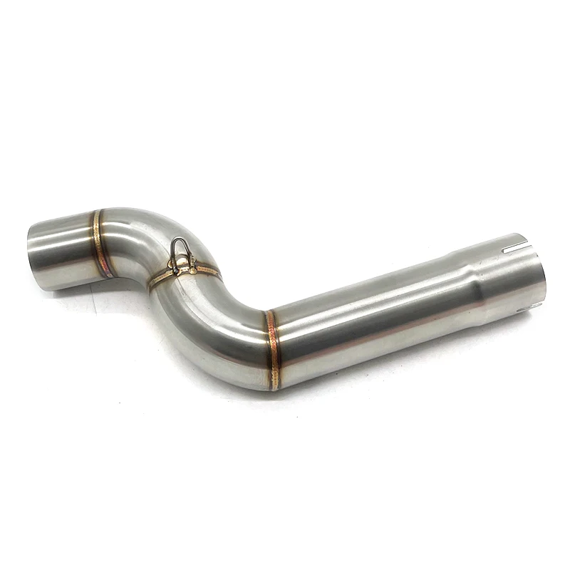 العالمي 51 مللي متر الانزلاق على صالح دراجة نارية العادم الهروب أنظمة واجهة منتصف وصلة الأنابيب لسيارات BMW F900R F900XR F 900 R XR 2020 - 2023