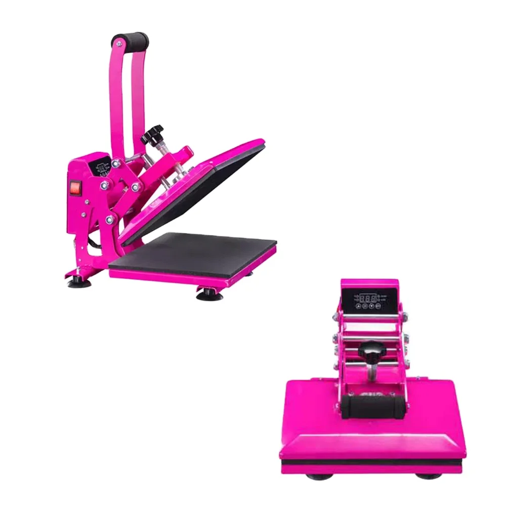 آلة ختم يدوية صغيرة مريحة CH2122 A4 حجم آلة طباعة تي شيرت آلة النقل الحراري