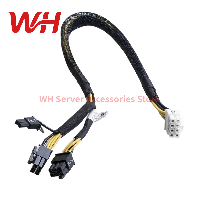 N08NH 9H6FV for Dell PowerEdge R720 R730 R7910 6PIN+8PIN Split GPU Power Cable 0N08NH 09H6FV