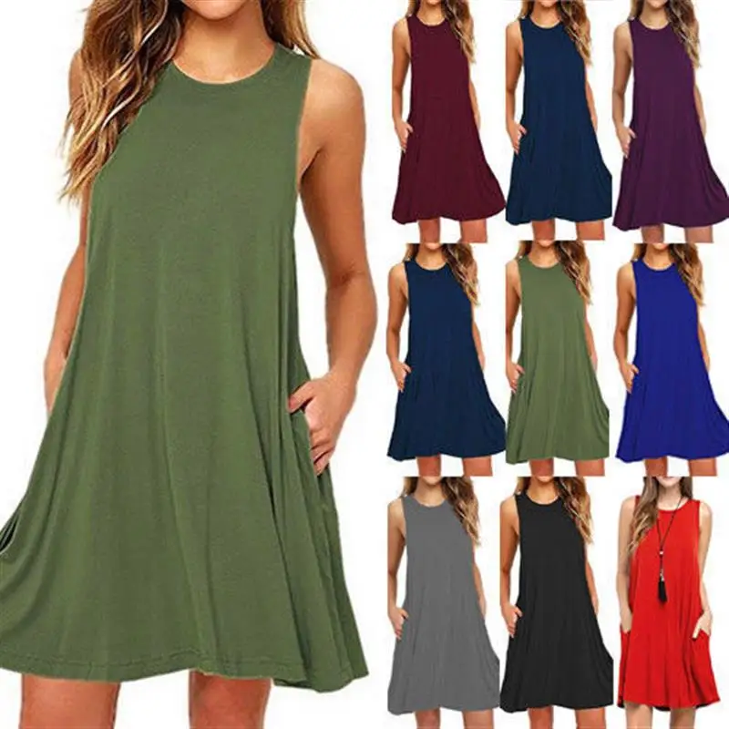 T-shirt d'été décontracté pour femmes, Dr Fre Sle, taille moyenne, ligne a, Dr, Fiber de Polyester, Svel rond Ne Dr