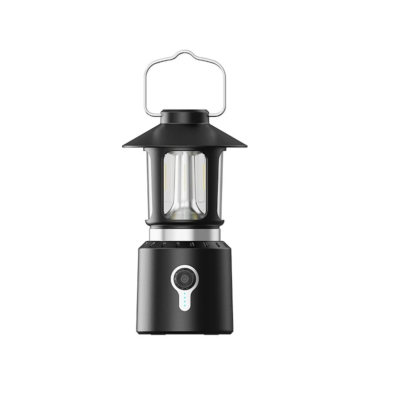 Lifting retro camping lights outdoor camping canopy hanging lights portable camp tent lights LED dual light source