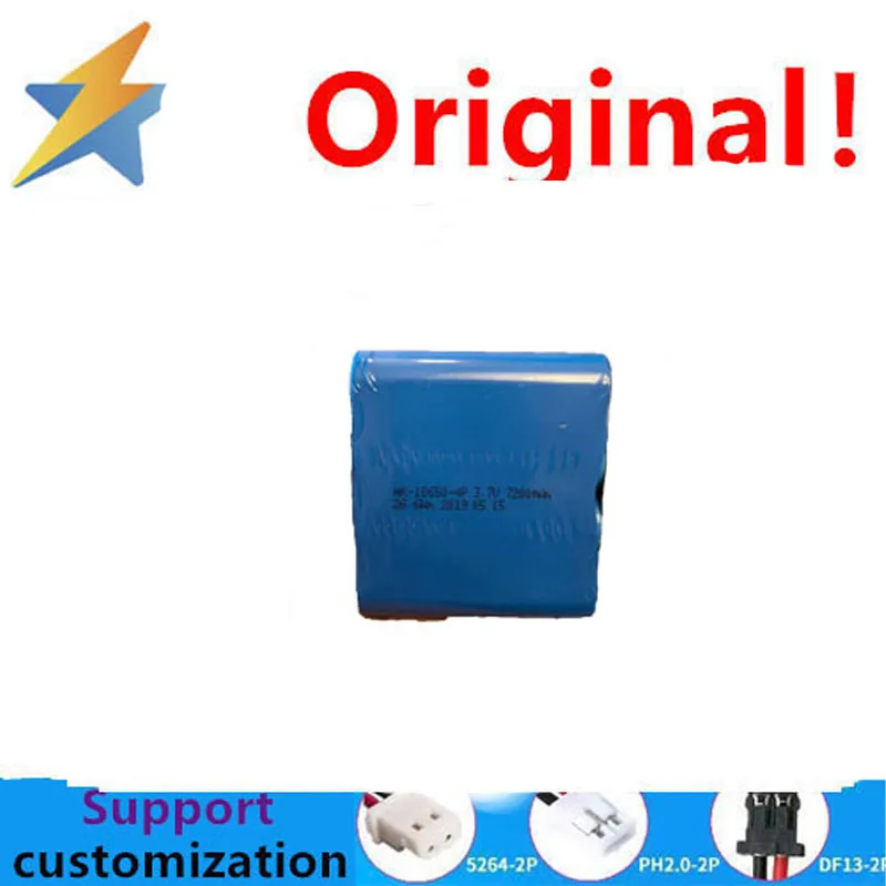 buy more will cheap 18650 Polymer Lithium Battery 3.7V 7200mAh High Capacity Smart Lock Lithium Battery Three-Wire