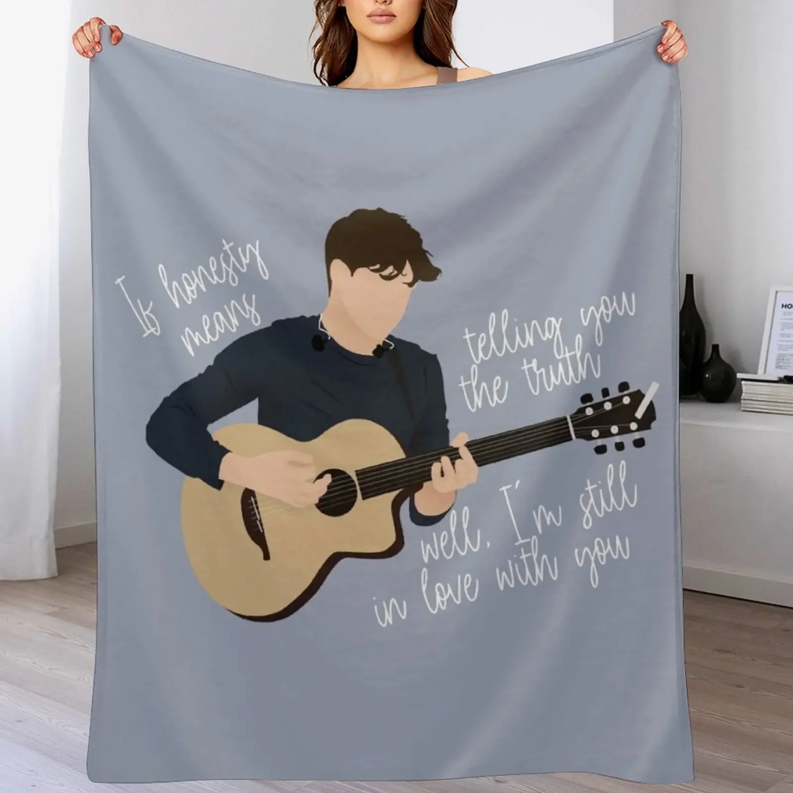 

Niall Horan Still Throw Blanket funny gift Thermals For Travel Decorative Beds Beautifuls Blankets
