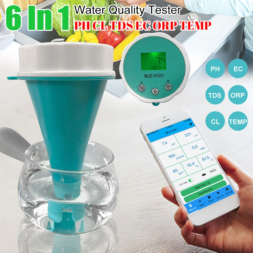 6 In 1 Water Qualit…