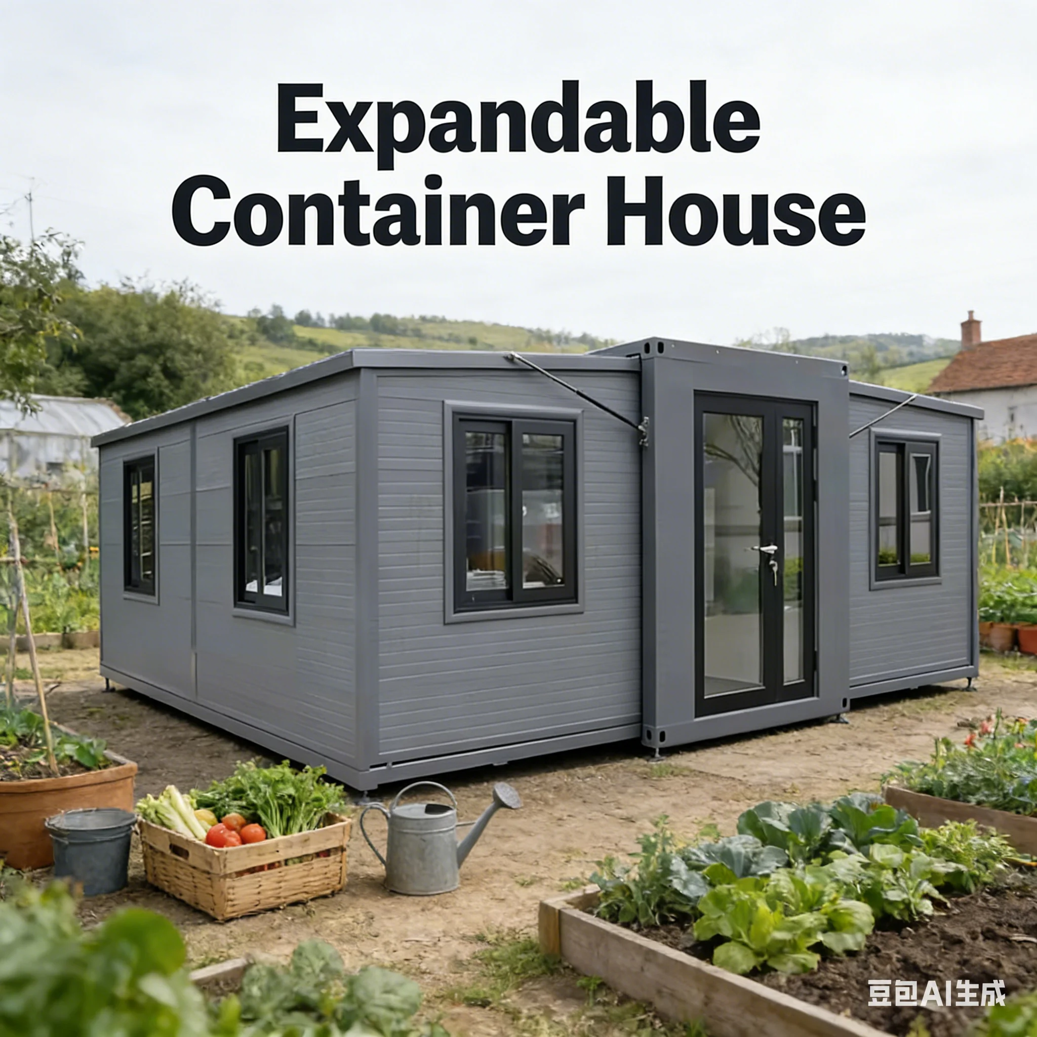 Customized Double Wing Folding Room Container House For Fast Deployment Modular Campsites Mobile Dormitory Units Hot