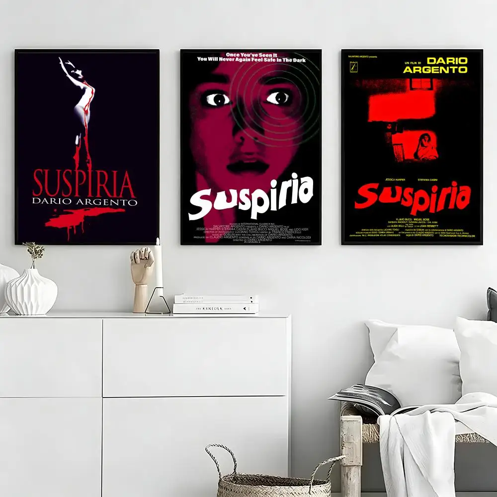 Movie Suspiria Poster High-definition  poster stickers, suitable for bedroom, living room, home decoration