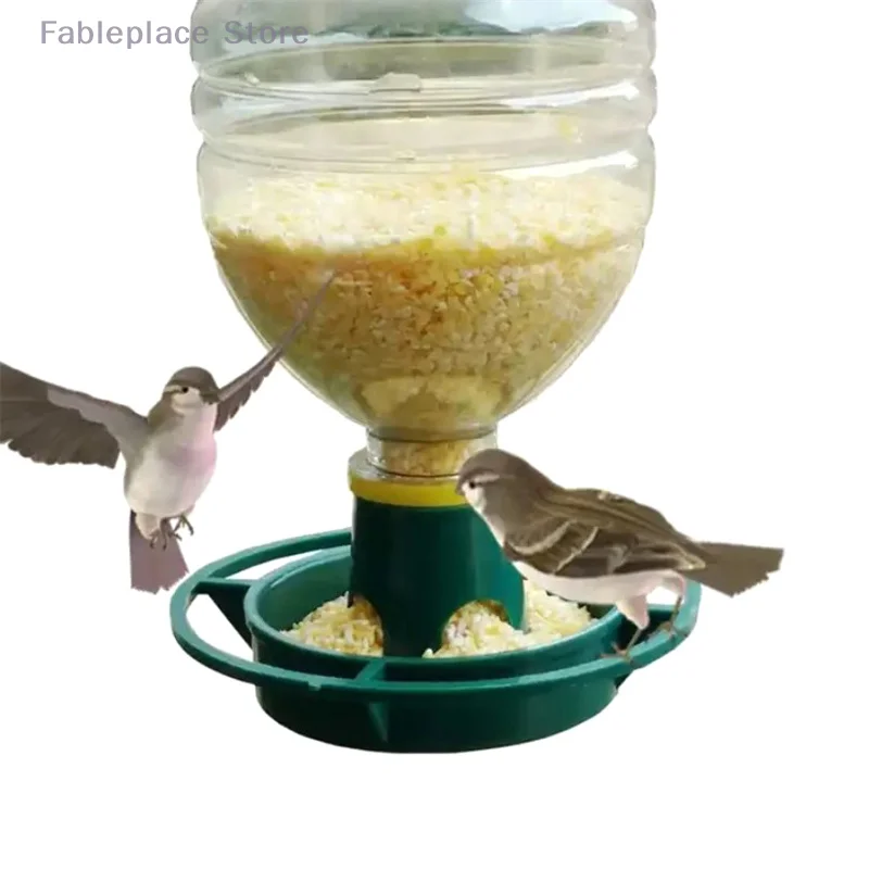 Novo ao ar livre pendurado pássaro alimentador de água flor mason jar colibríes garrafa rega bebedor para jardim pássaro selvagem