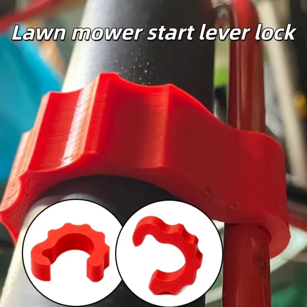 2pcs Lawn Mower Starter Lock Lawn Mower Handle Accessory Suitable For Most Lawn Mowers Compact And Practical Tool