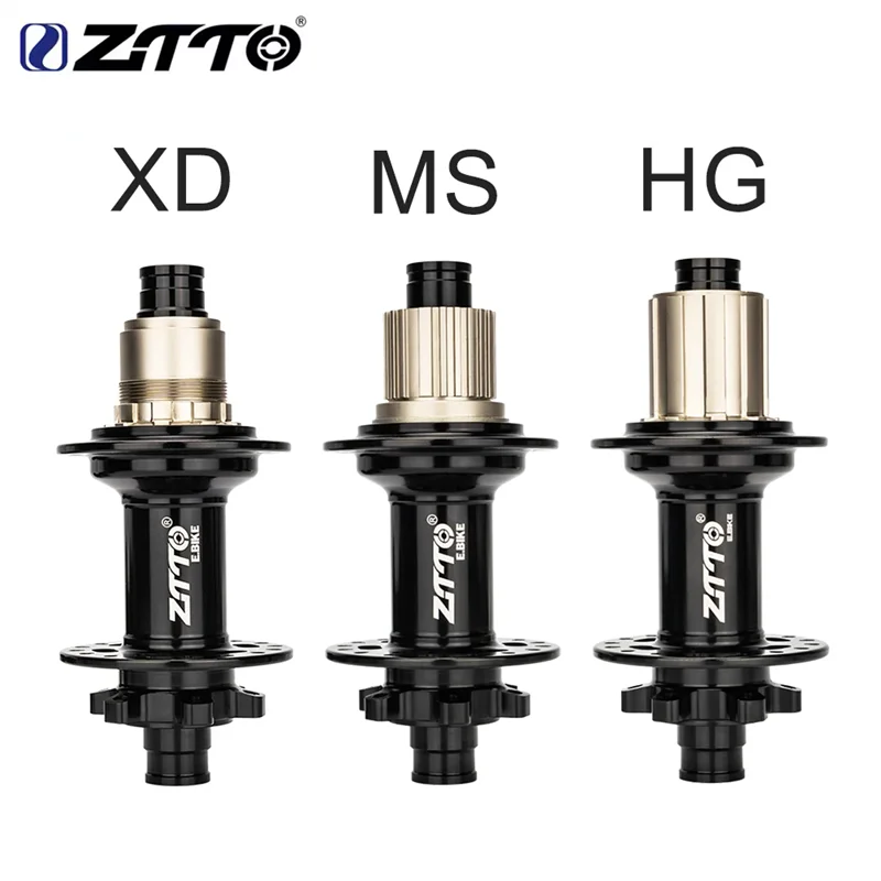 ZTTO EBike Boost MTB Hub 32H 6 Pawls Enduro Electric Bike Front Rear Hubset 110x15 148x12 Thru Axle Compatible
