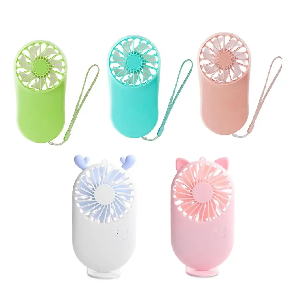 

2022 New Usb Mini Fans Portable Air Cooler Electric Handheld Rechargable Cute Small Cooling Fans Student Home Travel Outdoor