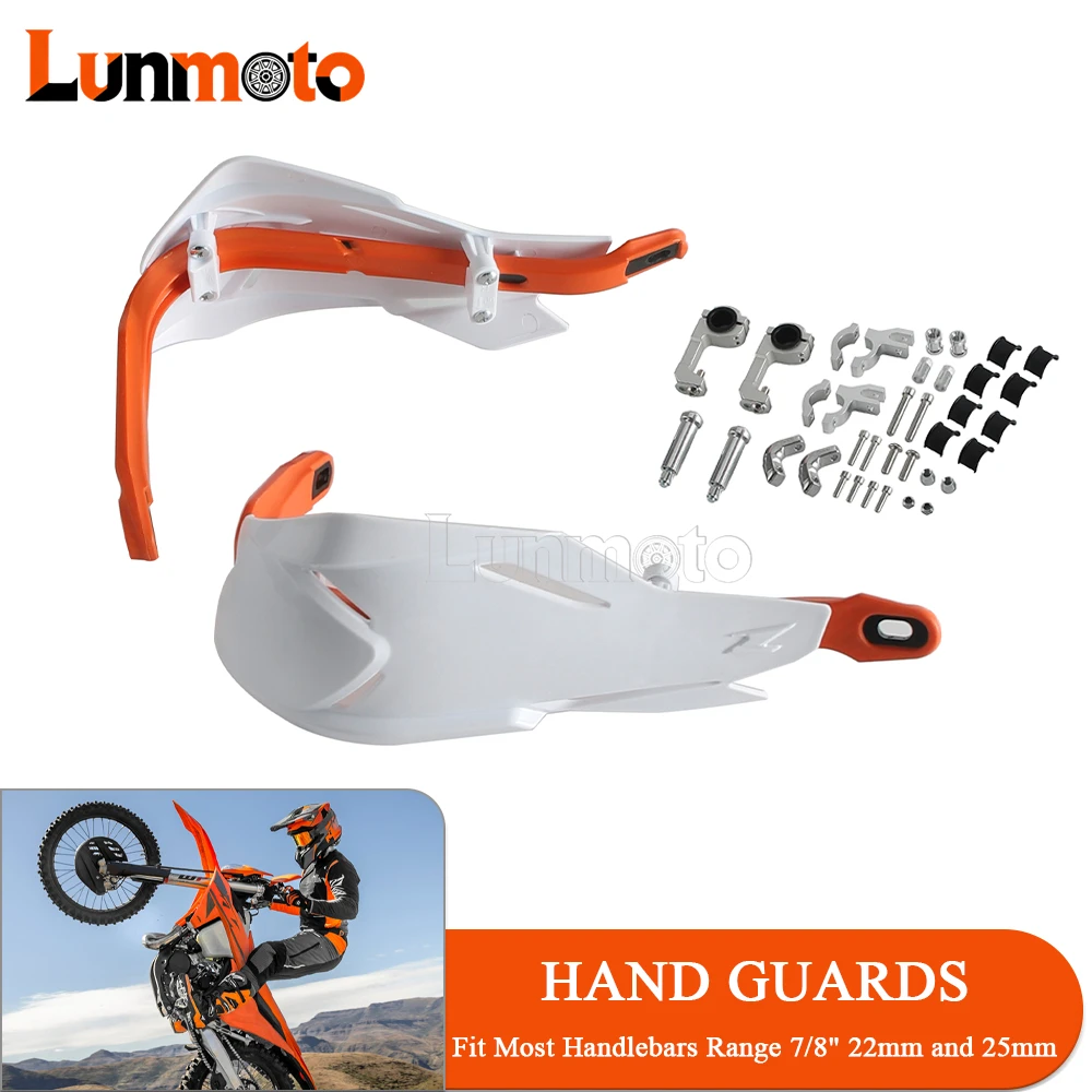 

Motorcycle Universal 22/25MM Hand Guards Dirt Bike Handguards For SX SXF EXC XC XCW EXC-F 125-530 MX Motocross Enduro Hand Guard