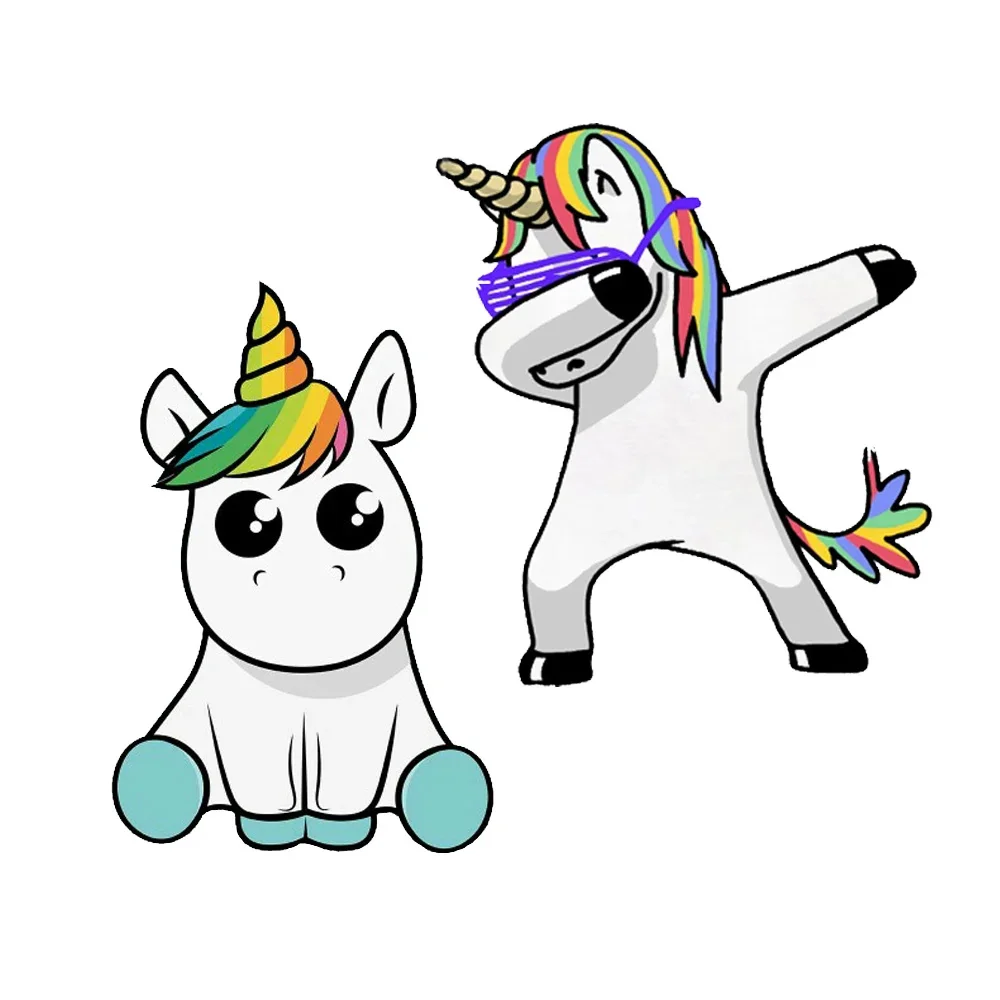 

New Arrival Lovely Unicorn Car Sticker Funny Cartoon Waterproof Vinyl Decals Car Styling Home Decor
