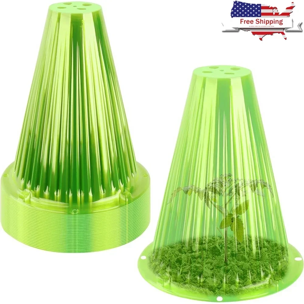 

30 Pack Plant Cloches Reusable Garden Covers Protectors Against Birds Snails Insects Frost Healthy Vegetable Growth