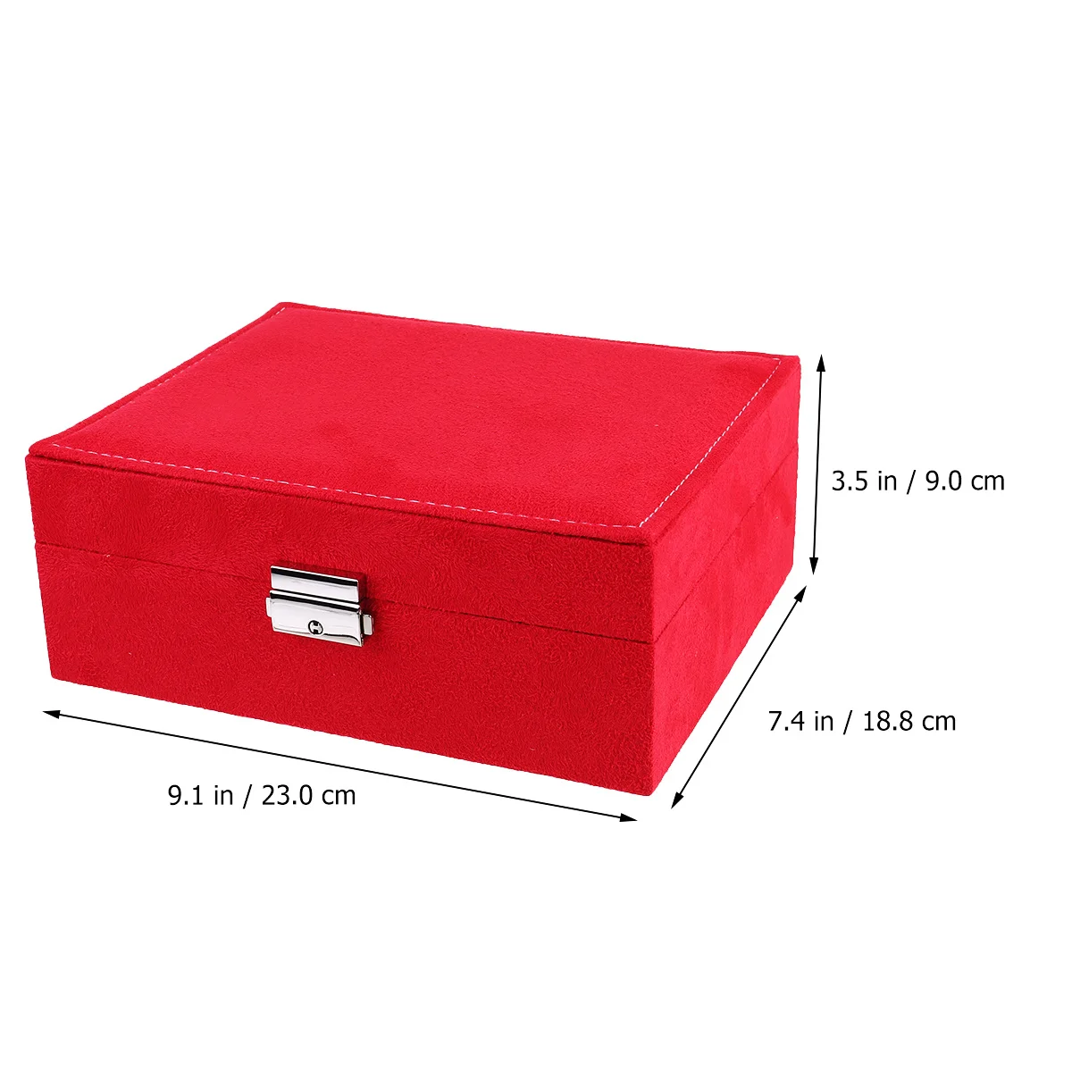 Jewelry Storage Box Portable Case For Necklace Rings Earrings Keys Buckle Dustproof Organizer Container Jewelry Packing