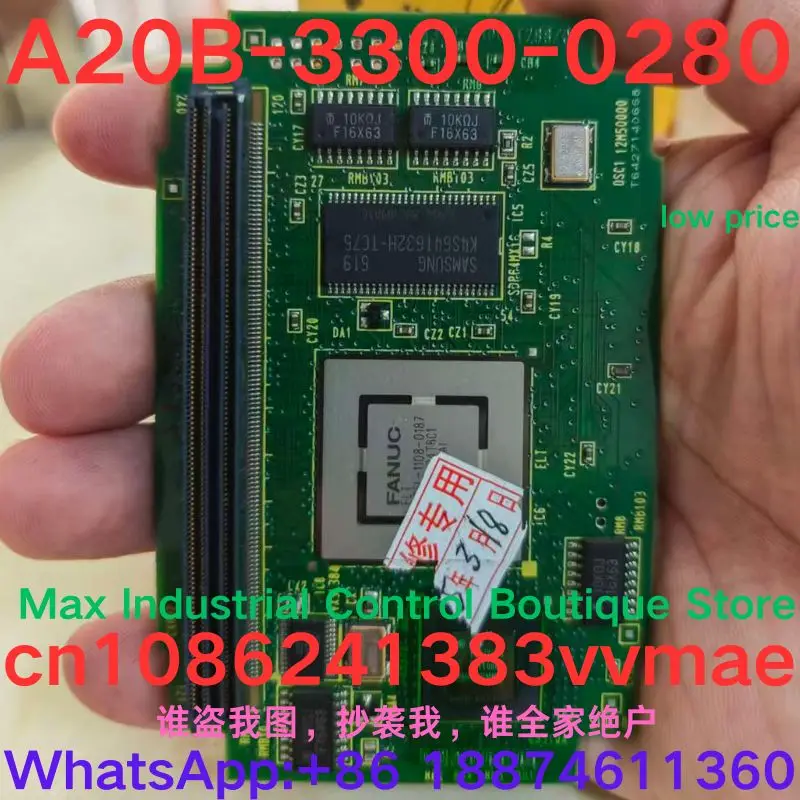 Second-hand test OK   motherboard   A20B-3300-0280   95 NEW