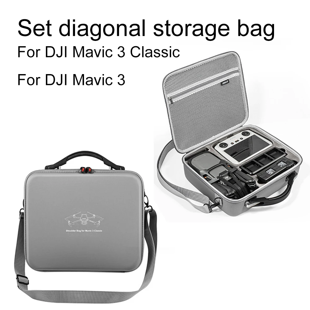 

For DJI Mavic 3 Classic Storage Box Oblique Span Compatible with RC/RC-N1 Remote Control For DJI Mavic 3 Shoulder Bag