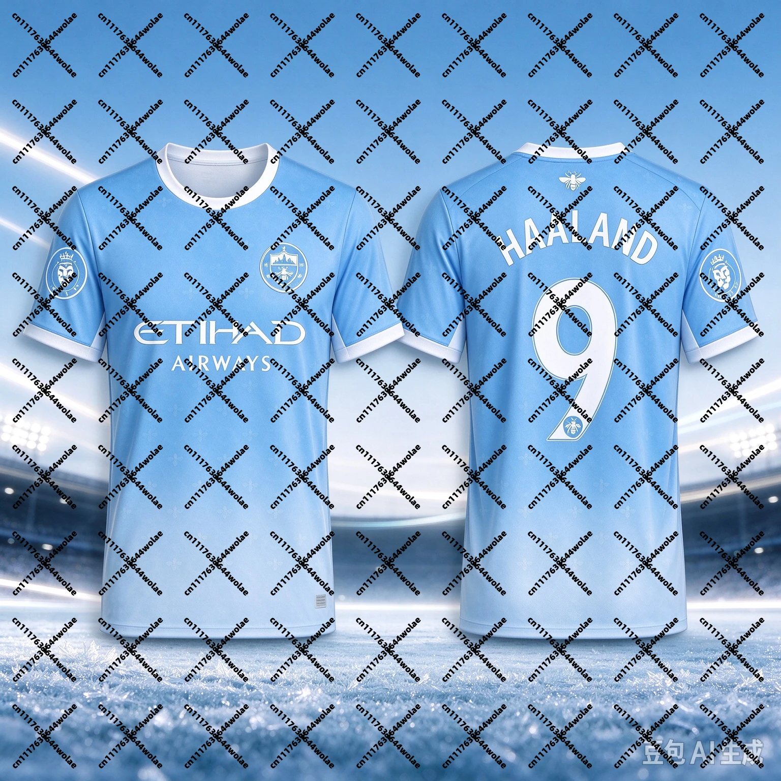 2026/27 Haaland No.9 Manchester City Football New Jersey ManWomen Sport Comfort T-Shirt Sport Tee 3D Fashion Sports Y2K Tops