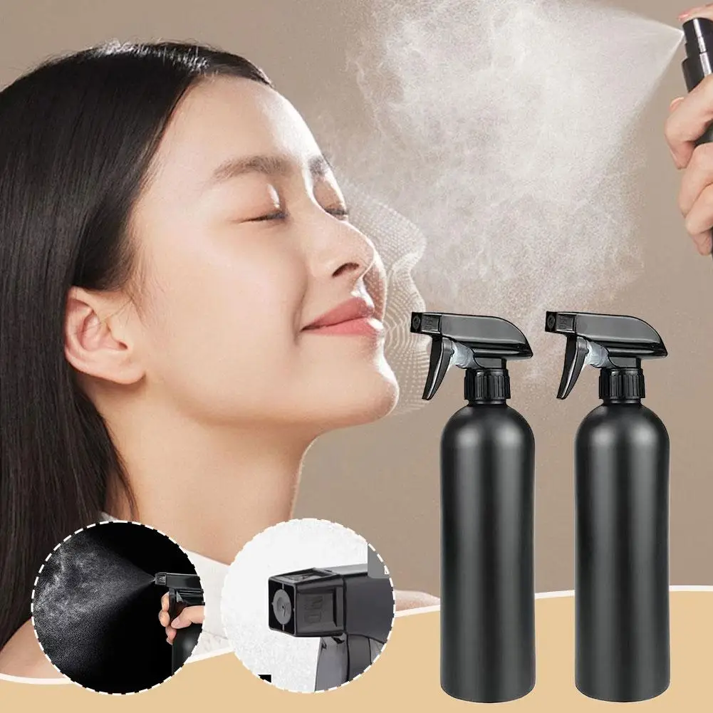 1 قطعة 500 مللي زجاجة رذاذ زجاجات فارغة زجاجة السفر المياه الجلد إعادة الملء البخاخ الحلاق الرعاية أداة أدوات زجاجة صالون ضباب N0H1