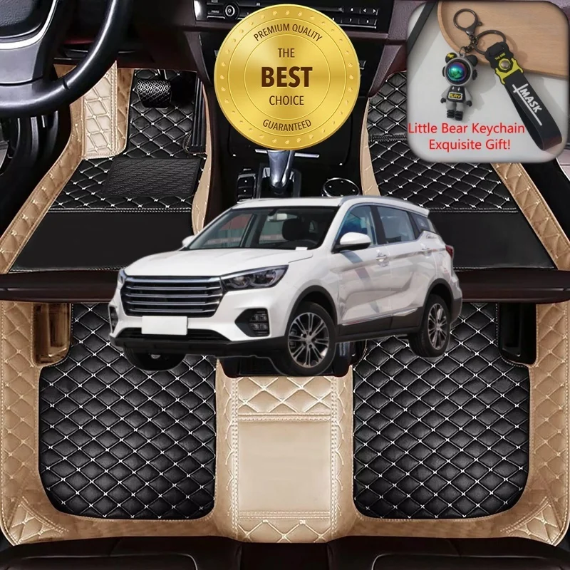 

Customized Fit for Hanteng X5 Car Floor Mats Car Accessories Tailored Waterproof Auto Carpet Liner Mats Left/Right-hand Drive
