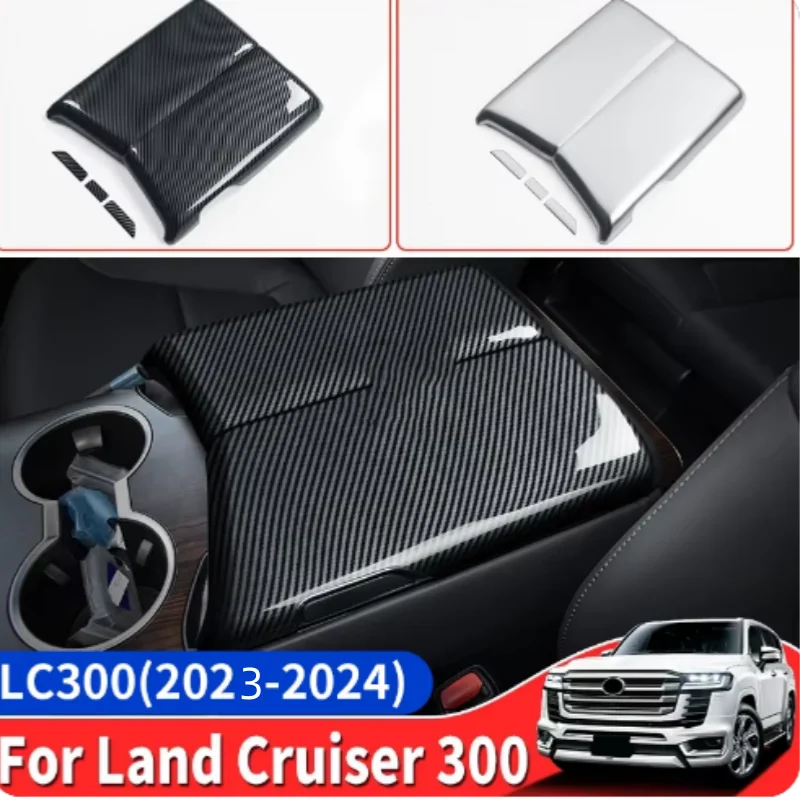 For Toyota Land Cruiser LC300 2023 2024 center Armrest Box Protective Cover  Interior Accessories Modification