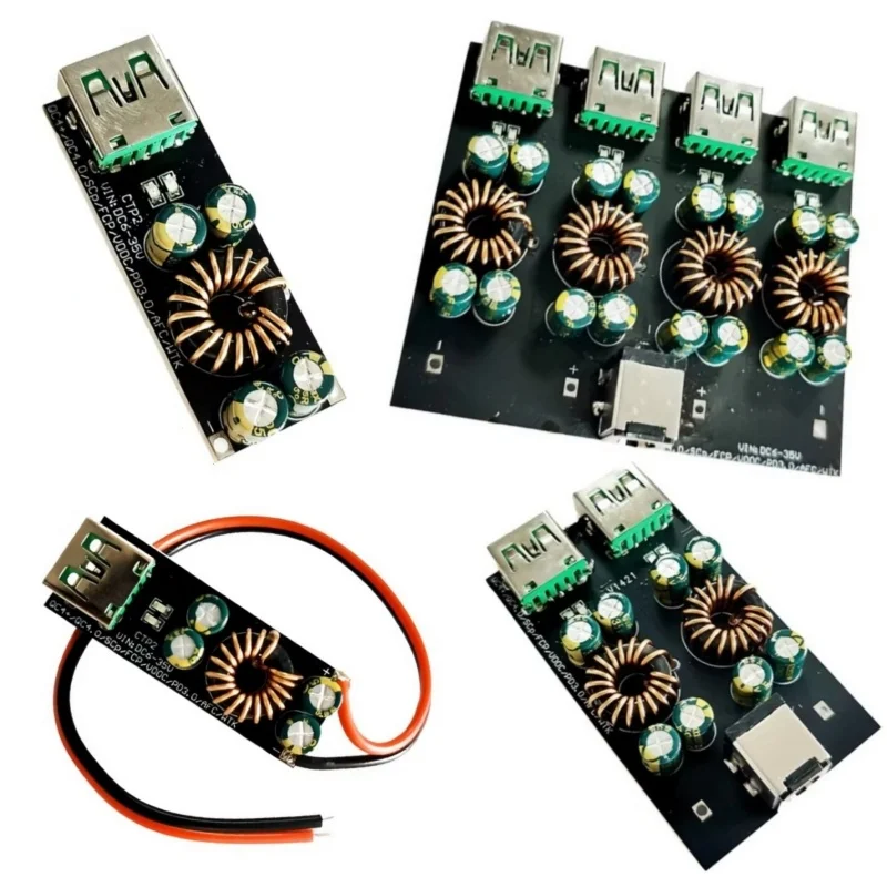QC4.0 QC3.0 USB Type-C Mobile Phone Quick Charge Adapter 6 -35V Step Down Buck Boost Module for SCP/FCP Appl PD Qualcomm 2S4S