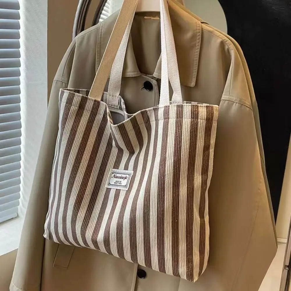 

Lager Capacity Summer Bags 2024 Casual Canvas Shoulder Bag Trendy High Quality Tote Bag Woman