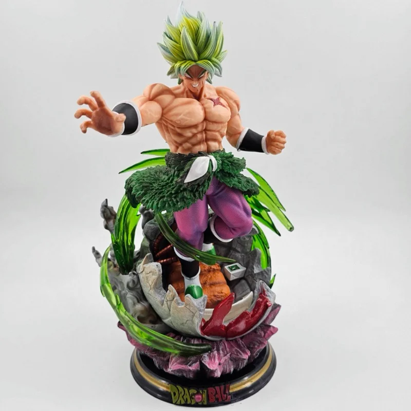ในสต็อก Z อะนิเมะ Super Saiyan รูป Broly Action Figure รูปปั้นตกแต่งตุ๊กตาเดสก์ท็อปเครื่องประดับของเล่น Xmas ของขวัญ