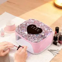 Wireless UV LED Nail Lamp Dryer With 36LEDS Rechargable UV Lamp For Nails UV Gel Polish Acrylic Drying Equipment