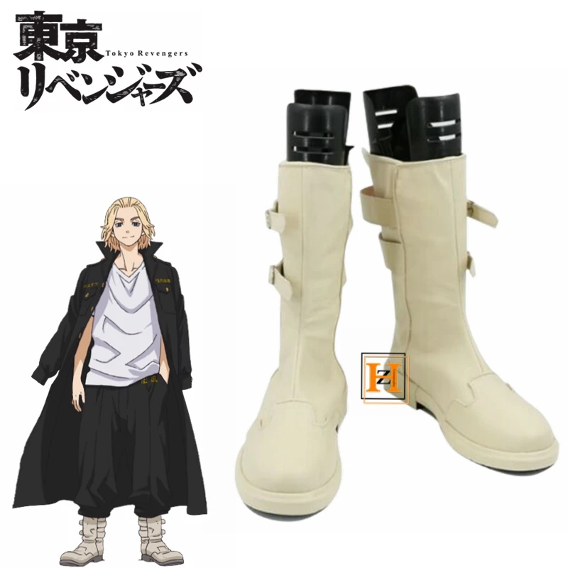 

Anime Sano Manjiro Cosplay Shoes Custom Made Boots