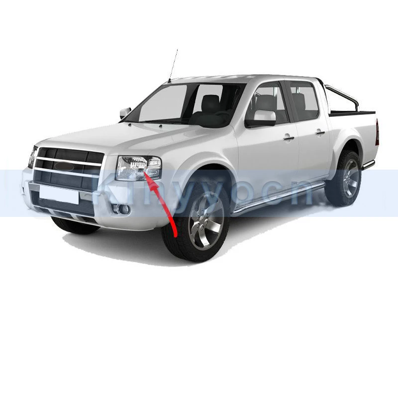 المصد الأمامي للسيارة كشافات المصباح الأمامي لفورد رينجر 2006 2007 2008 رئيس ضوء رئيس مصباح