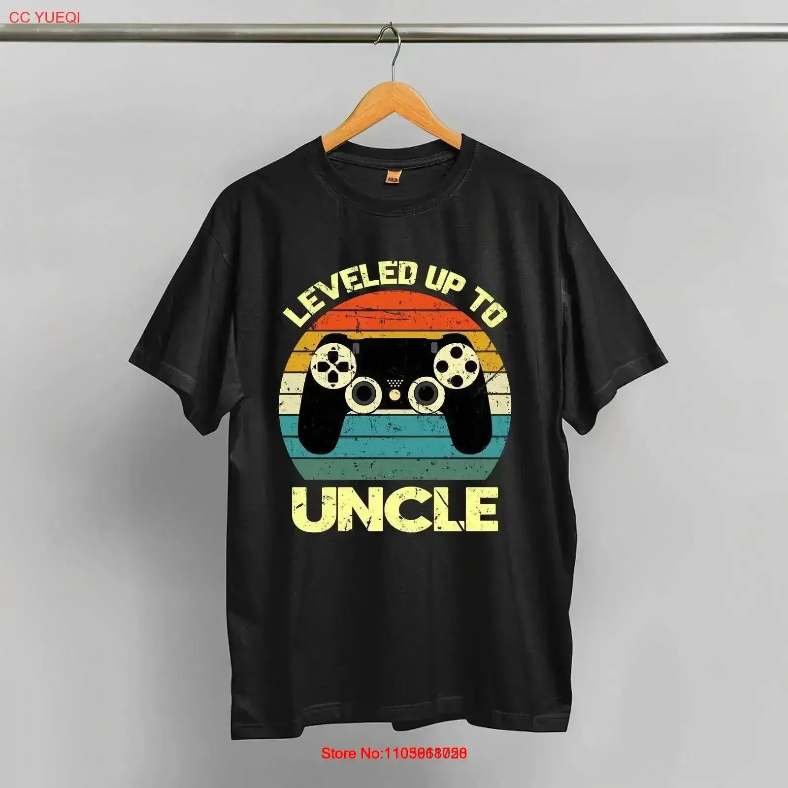 New Uncle shirt T Best Ever Future Promoted to Leveled Up Be vintage Washed Slightly homme Stylish Casual streetwear vintage