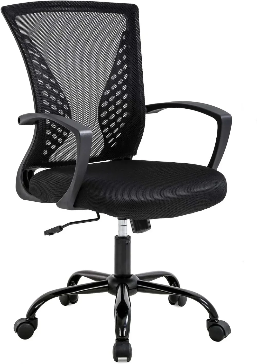 

Office Chair Ergonomic Mesh Computer Chair with Lumbar Support Armrest Mid Back Rolling Swivel Adjustable Task Chair