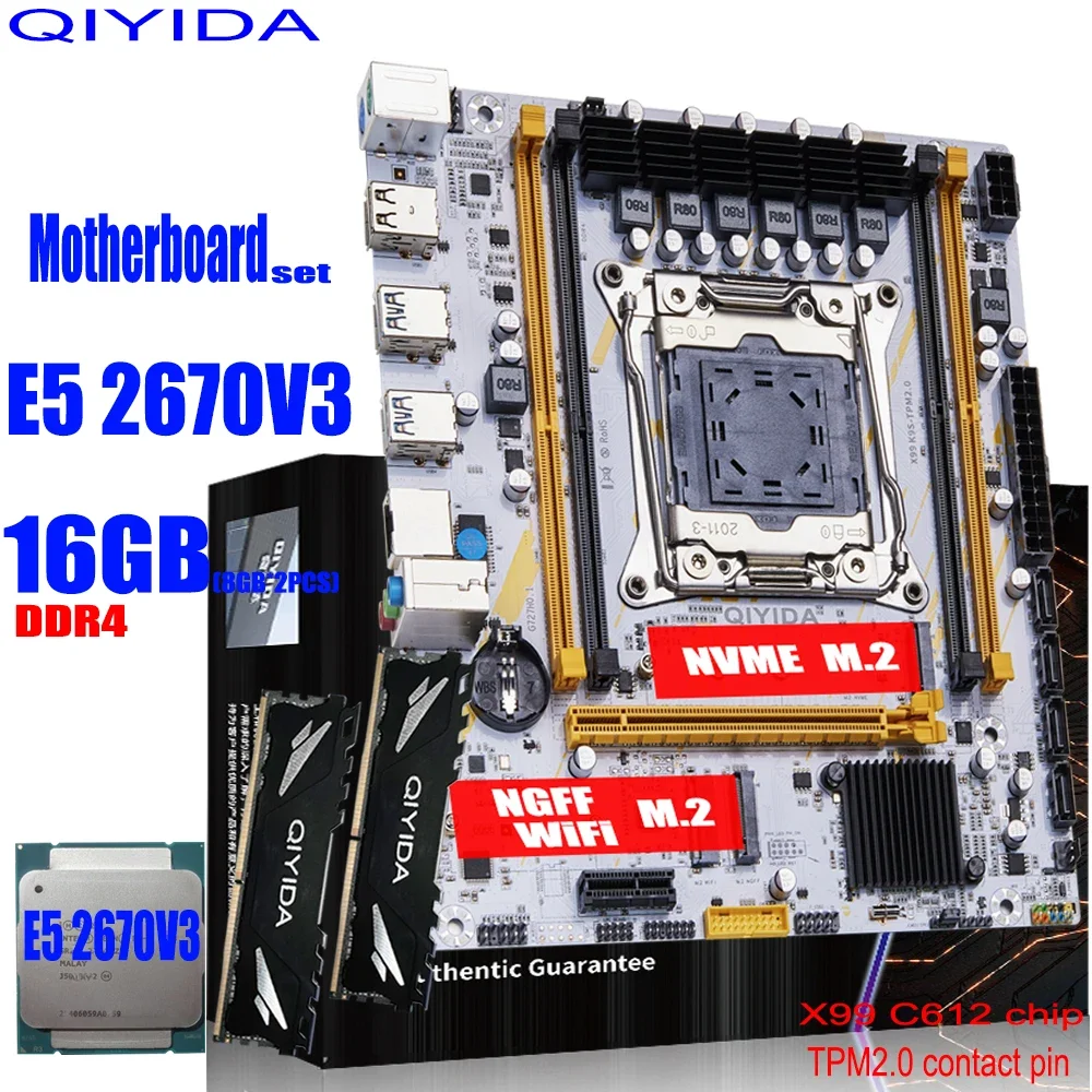 Kit x99 xeon e5 2670v3-AliExpress