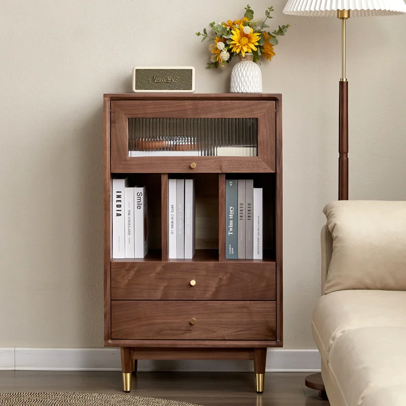 Bedroom Walnut Living Room Cabinets Antique Office Decoration Bathroom Living Room Cabinets Luxury Meuble Rangement Furniture