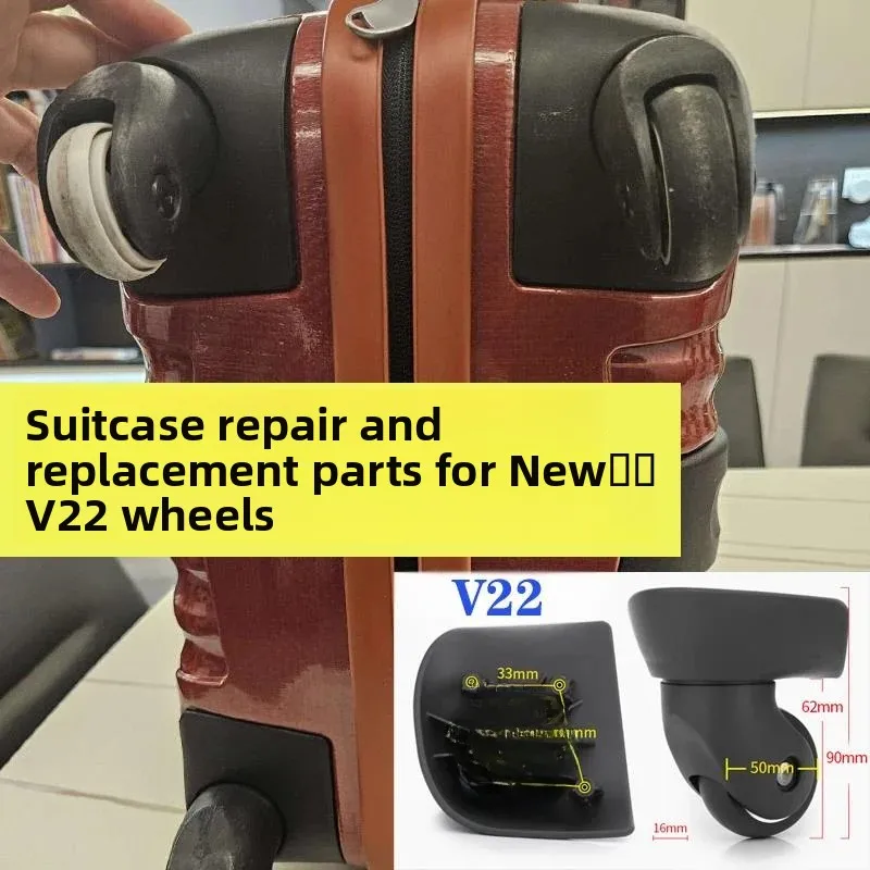 samsonitev22-wear-resistant-universal-wheel-luggage-roller-bag-accessories-silent-for-travel-suitcase-parts-and-accessories