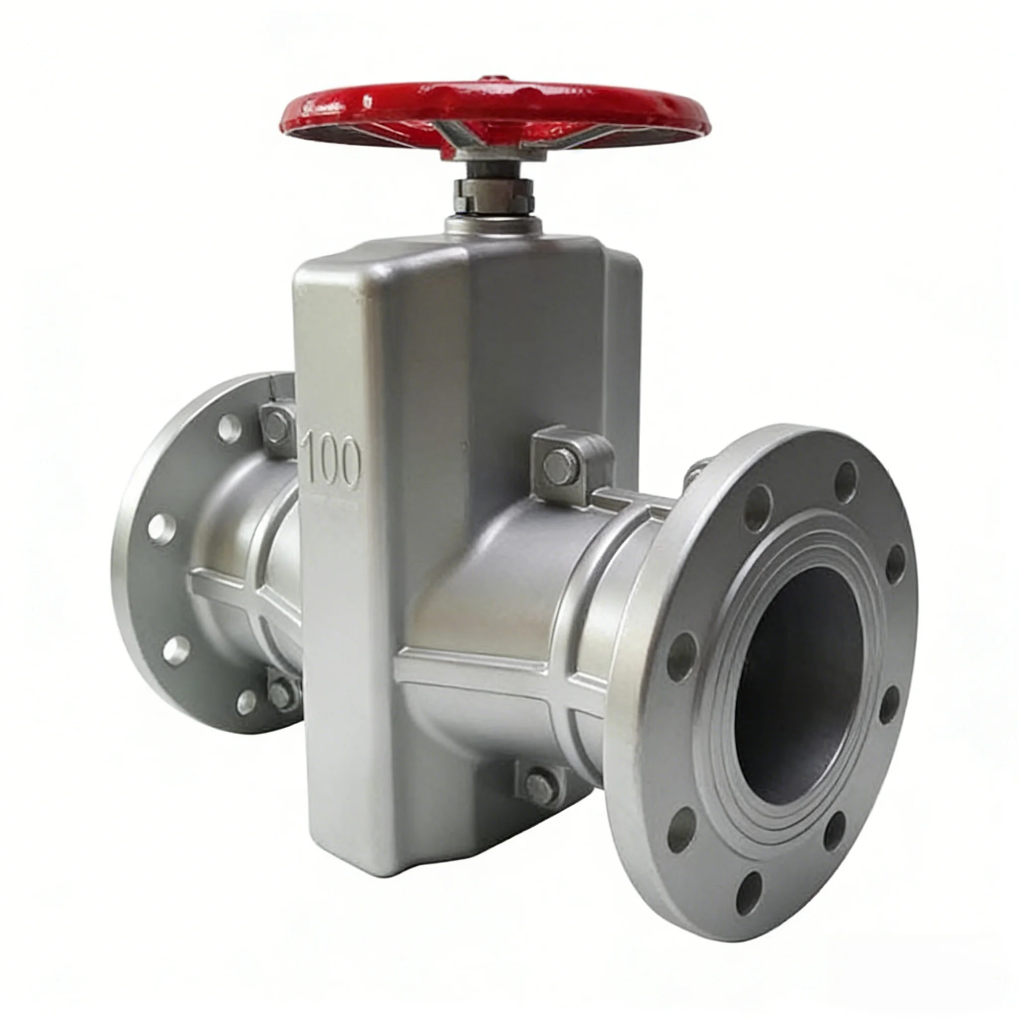 Manual Aluminum Alloy Pinch Valve Pipeline Clamping Valve