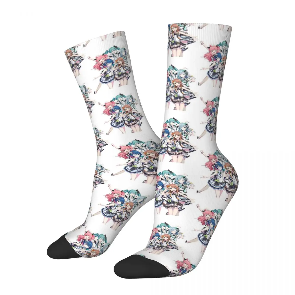 Project Sekai Emu Otori Project Sekai Anime, Men Women Socks Outdoor Novelty Spring Summer Autumn Winter Stockings Gift