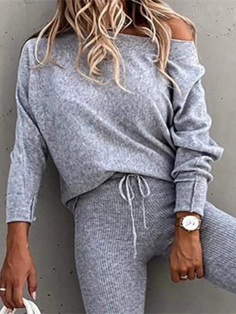 

Women Fashion Solid Lace Straight Pants Vintage High Elastic Waist Female Chic Lady Trousers able and casual lace up sloping sho