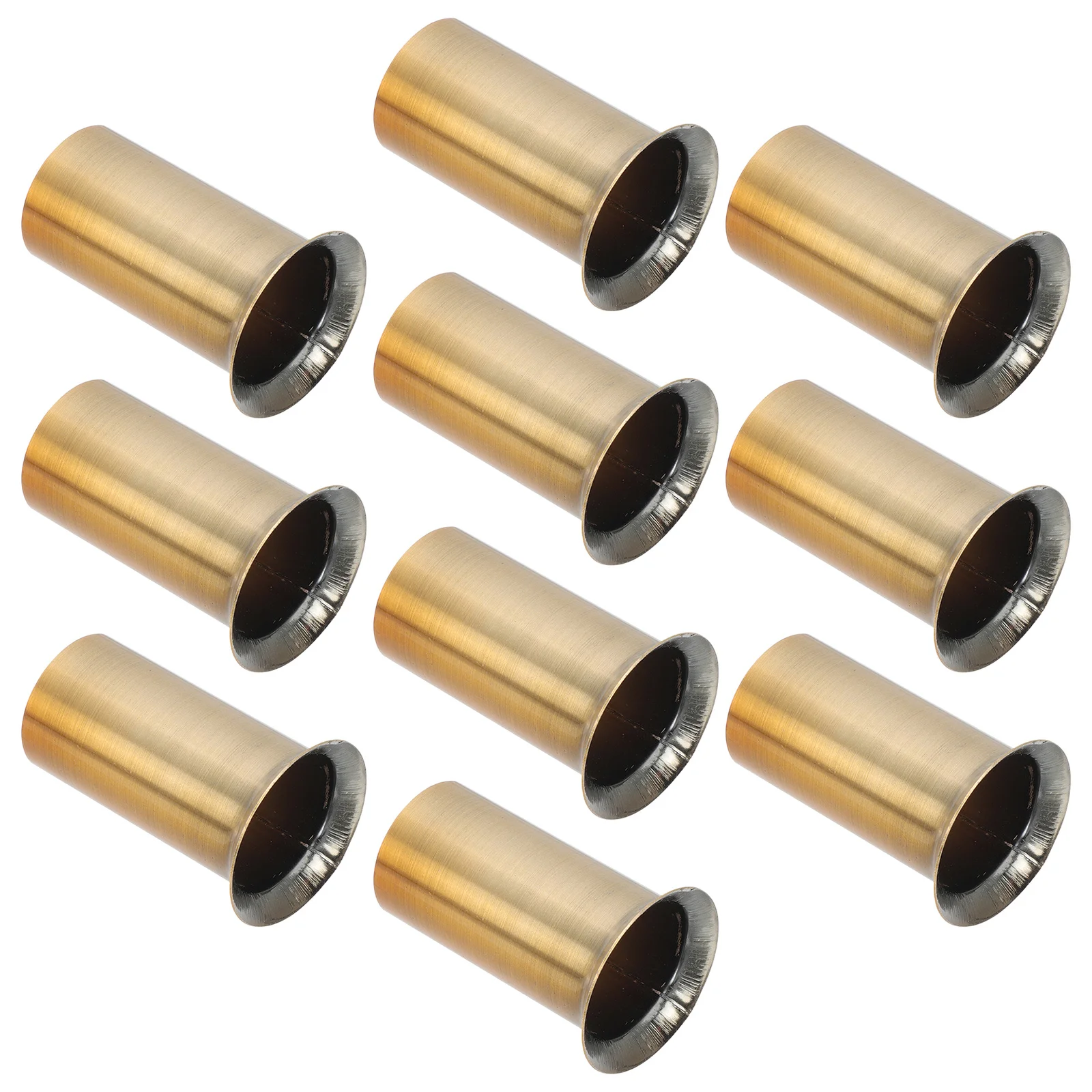 

10pcs Crystal Chandelier Sleeve 30X50Mm Iron Lamp Holder Tube Replacement Chandelier Base Cover Lighting Accessories