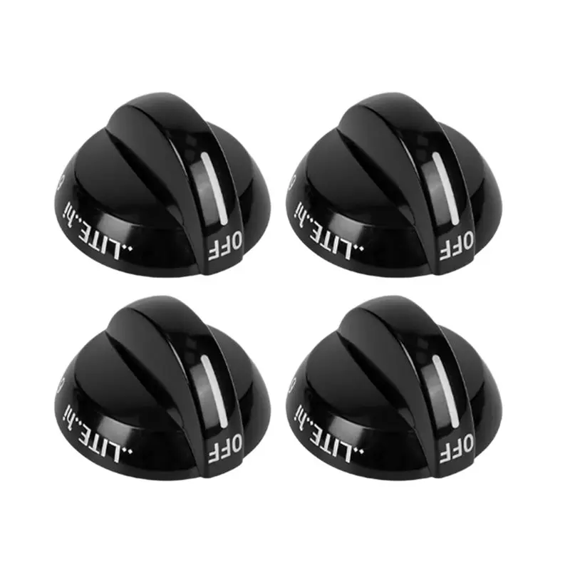 

For Frigidaire Crosley Ranges Stove Replacement 4 Pack 316220009 Range Burner Knob Kit-AT36