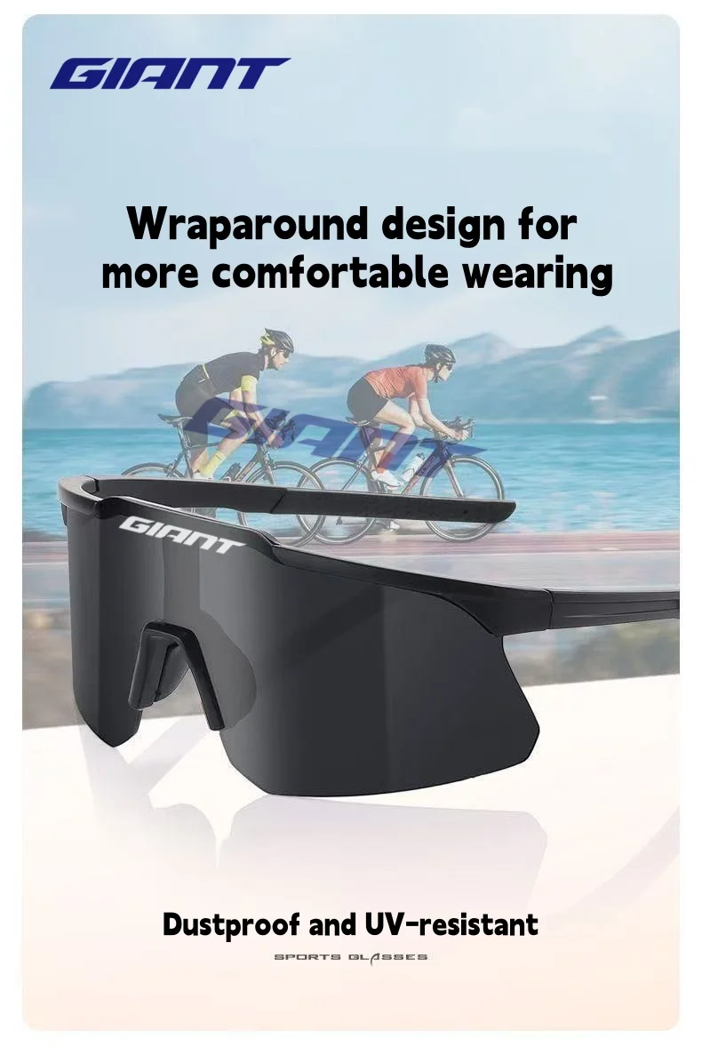 GIANT Neue Herren- und Damen-Sonnenbrille Rennrad-Brille Mountainbike-Fahrrad-Schutzbrille Fahrrad-Sonnenbrille – Detail 1